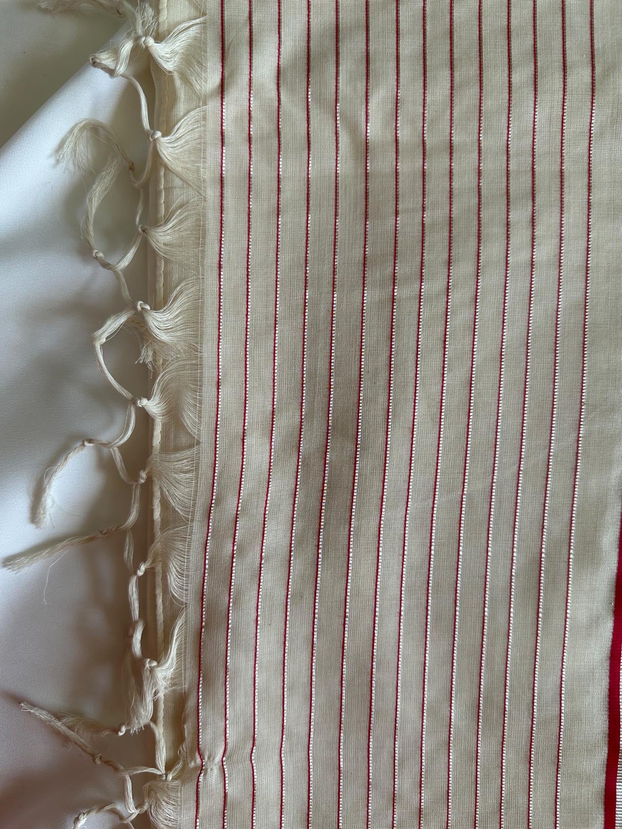 Ishaka Handwoven Cotton Kasavu Saree