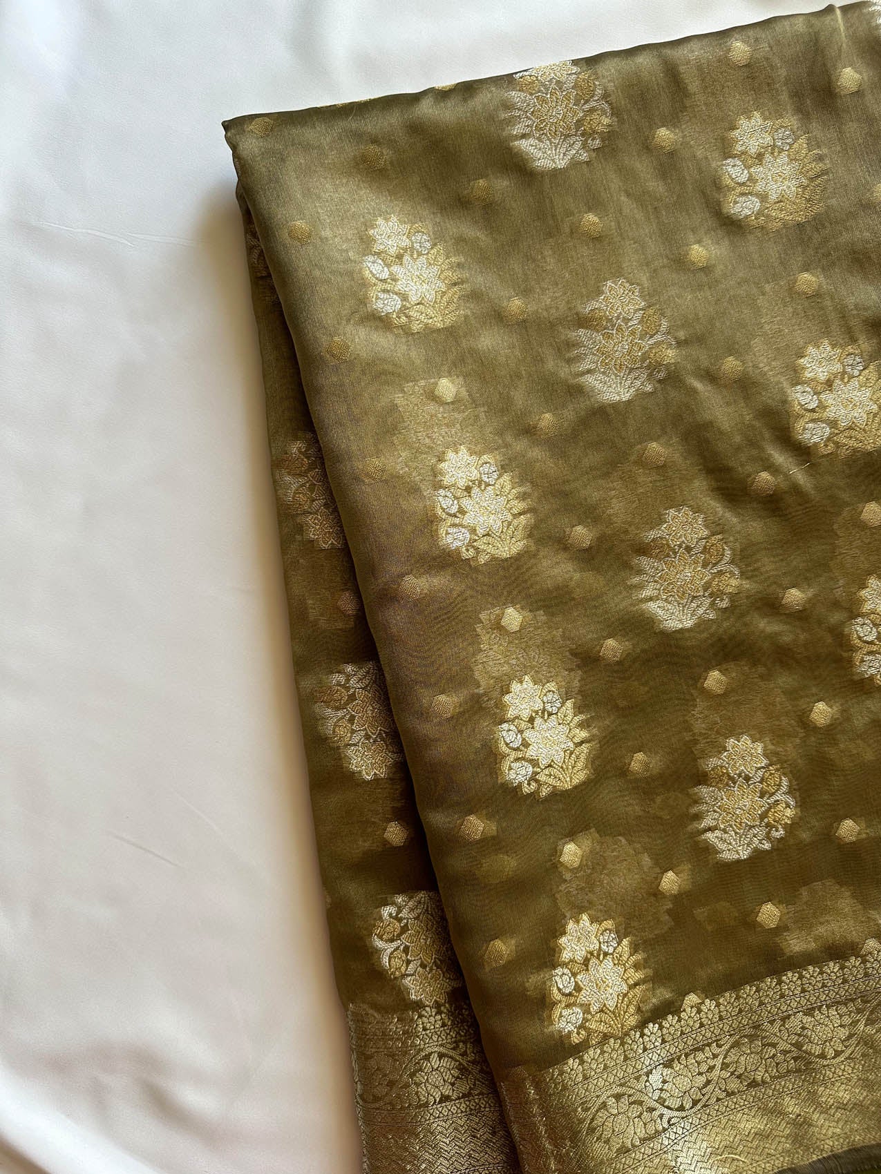 Saehsa Silk Tissue Banarsi